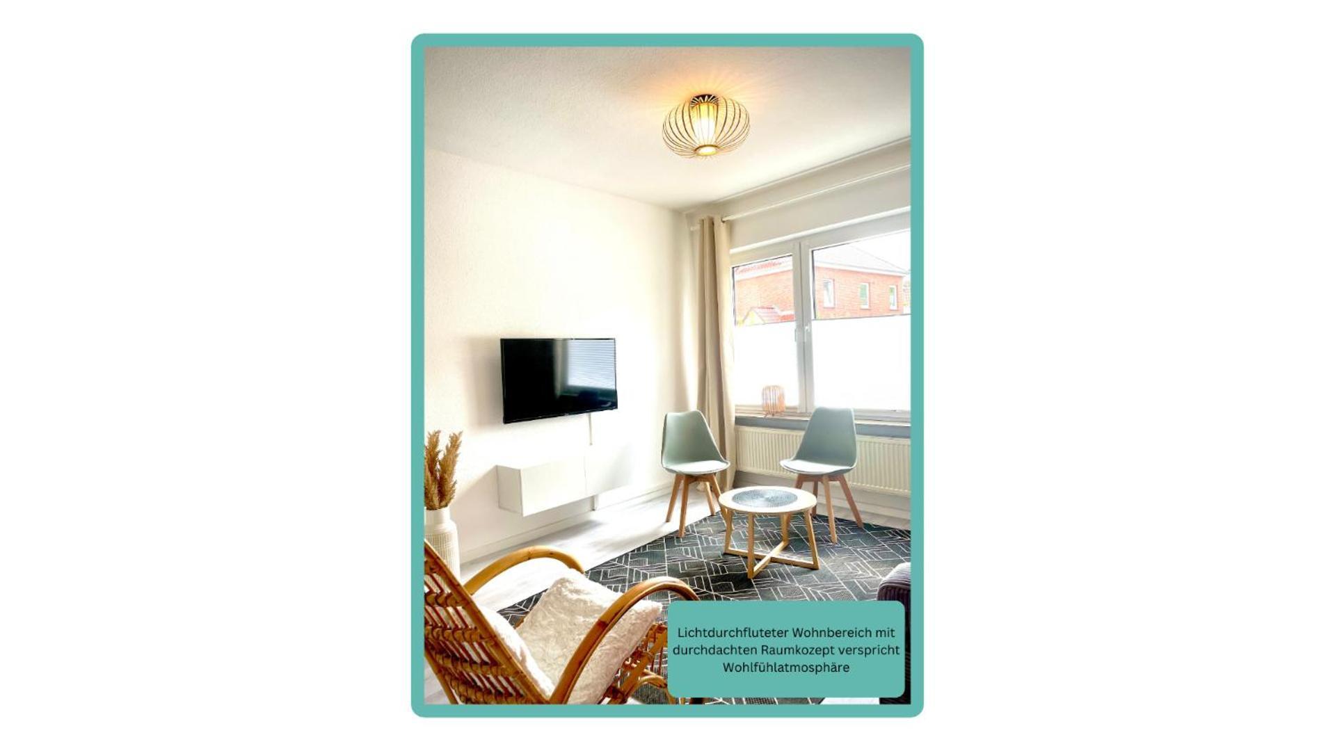 Wlan,Smart Tv,4 Betten, Zentral Emden Exterior foto