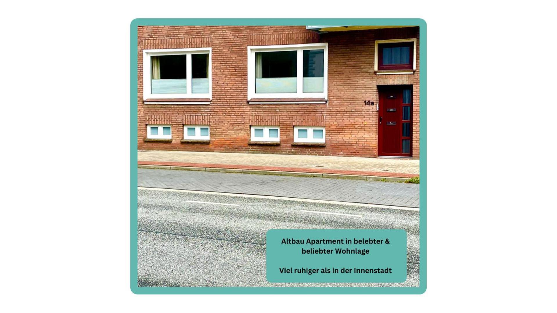 Wlan,Smart Tv,4 Betten, Zentral Emden Exterior foto